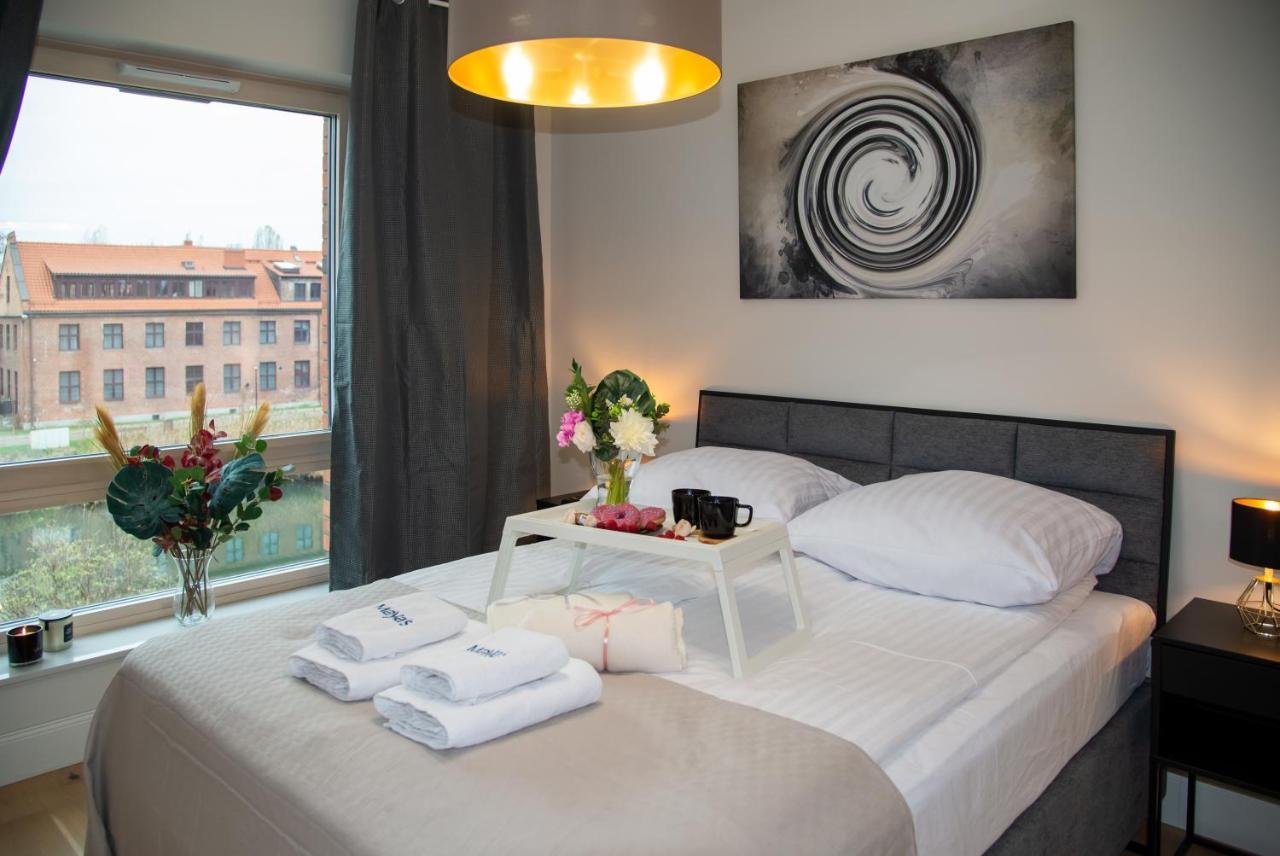 Maya'S Flats & Resorts - River View Gdansk Bagian luar foto